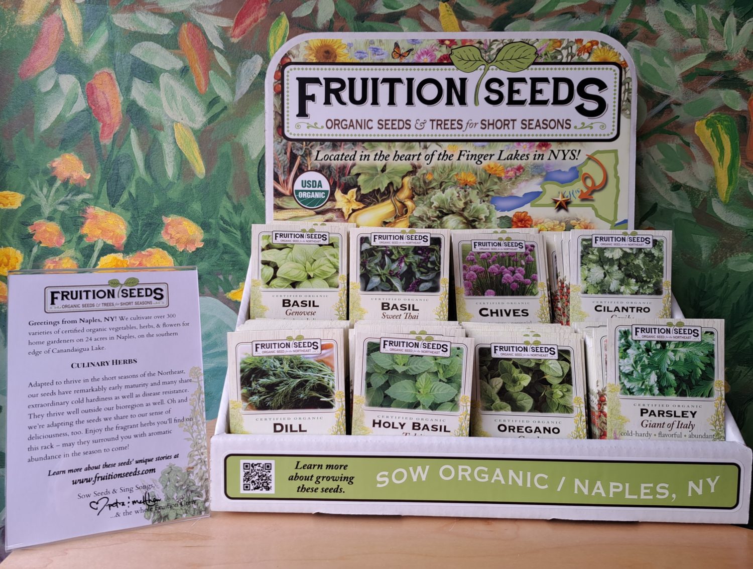 Retail Program 4 8rack Herbs w Sign
