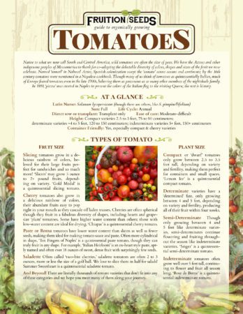 Thumbnail of Growing Guide for Sowing & Growing Series: Tomatoes