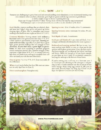 Thumbnail of Growing Guide for Sowing & Growing Series: Tomatoes