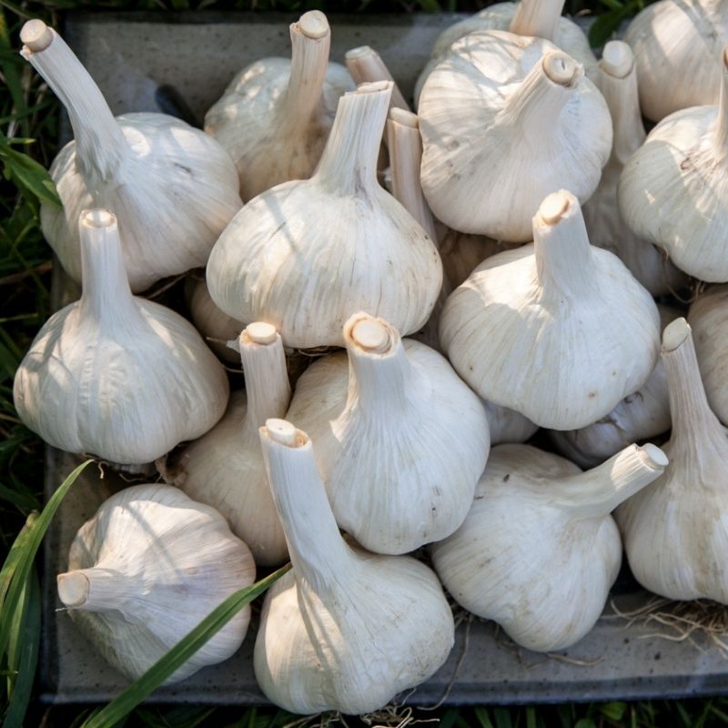 Organic Italian Red Hardneck Garlic Fruition Seeds